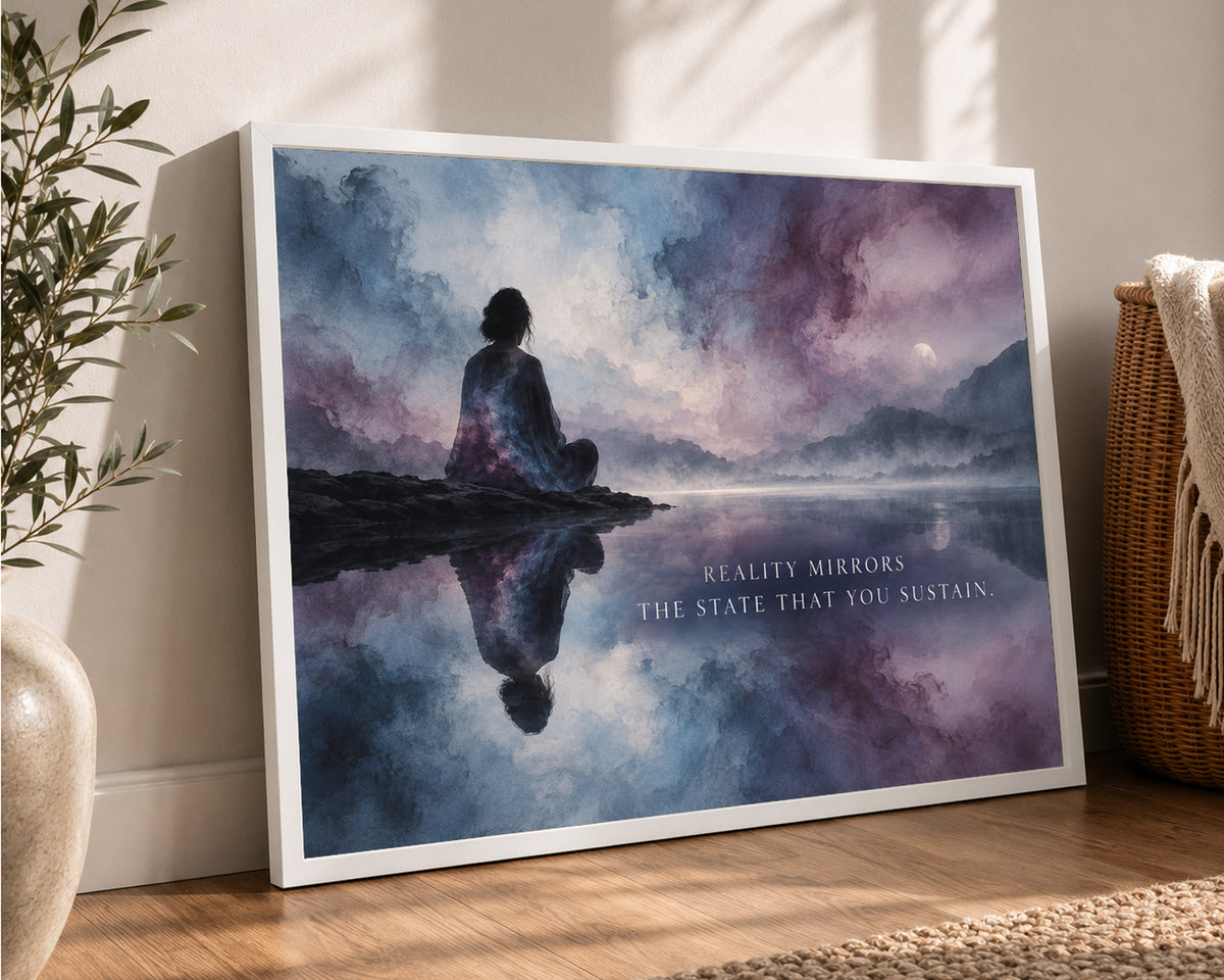 Reality Mirrors – Self-Reflection Wall Art