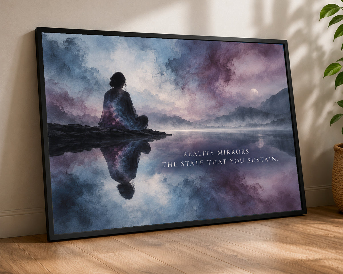 Reality Mirrors – Self-Reflection Wall Art