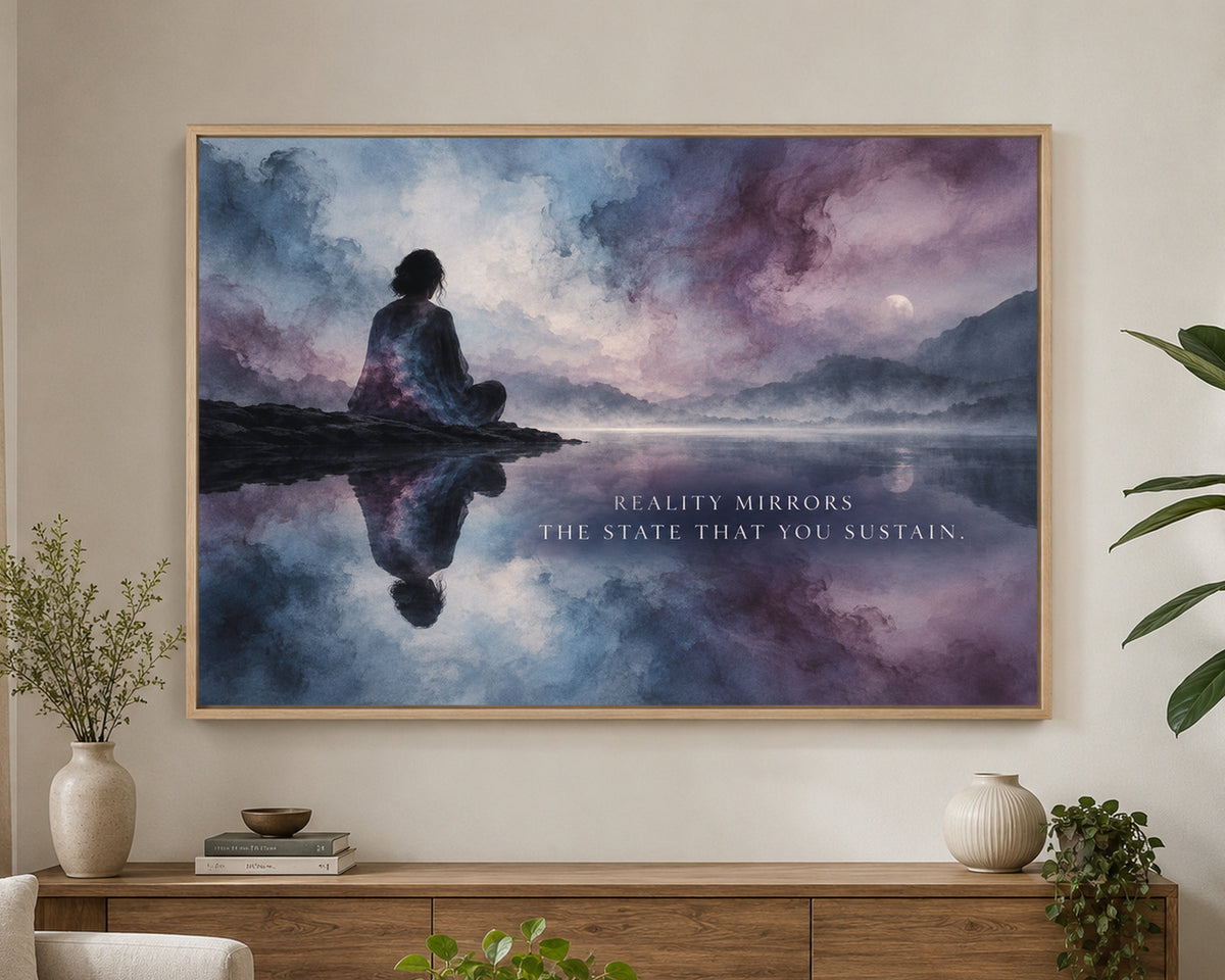 Reality Mirrors – Self-Reflection Wall Art