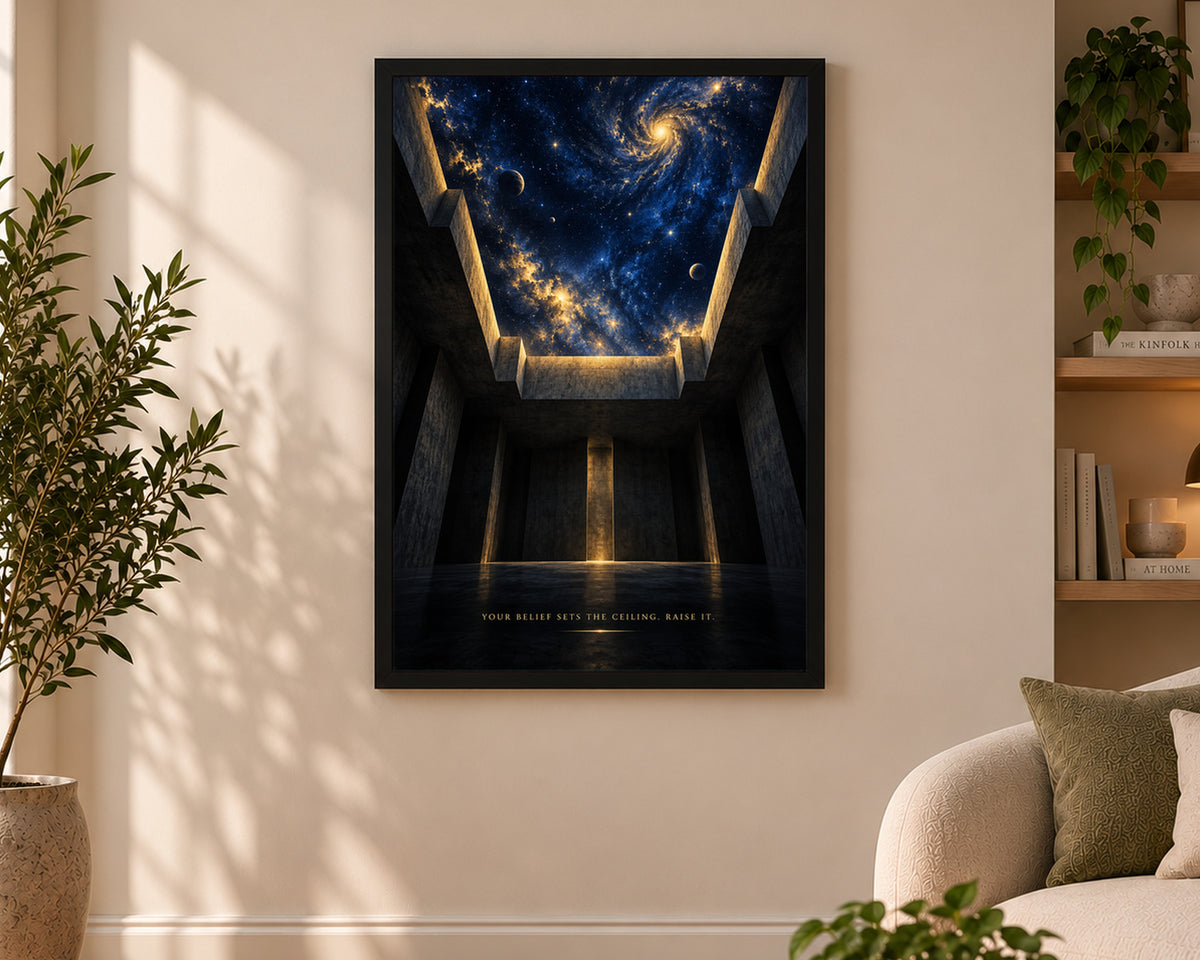 Cosmic Ceiling – Self-Belief Cosmic Poster