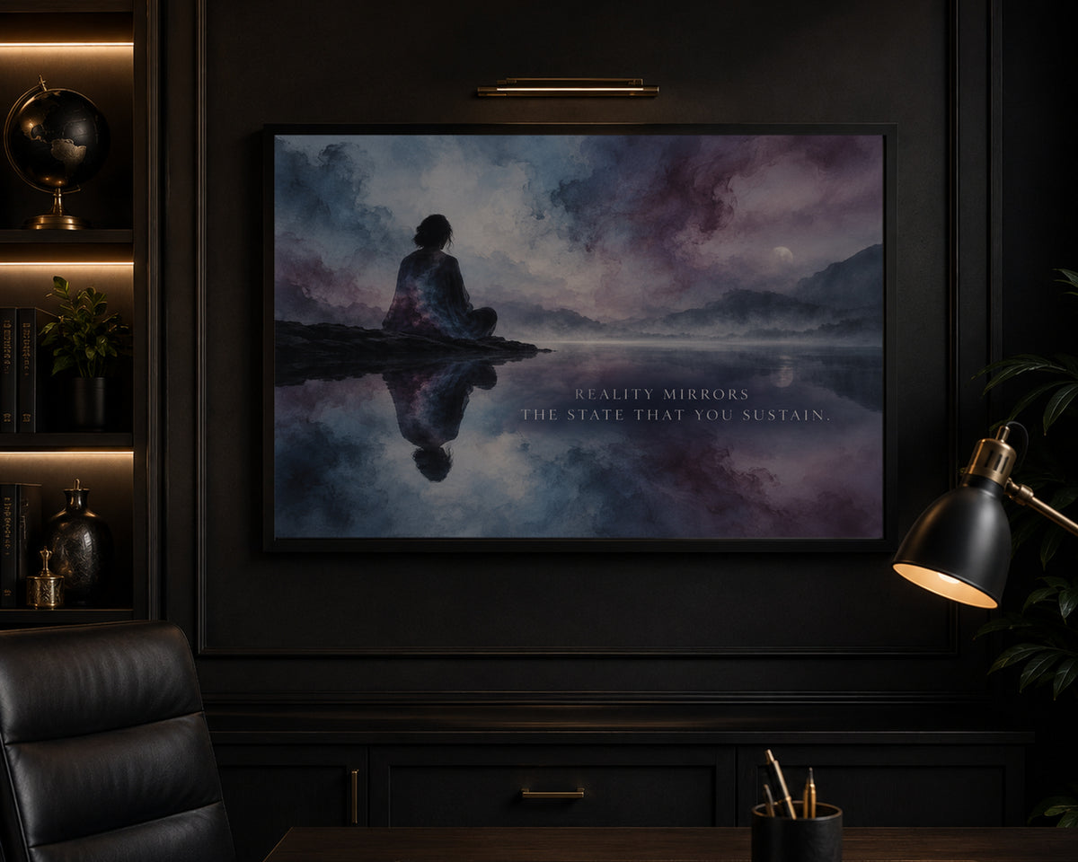 Reality Mirrors – Self-Reflection Wall Art