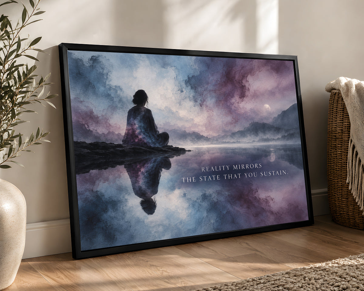 Reality Mirrors – Self-Reflection Wall Art