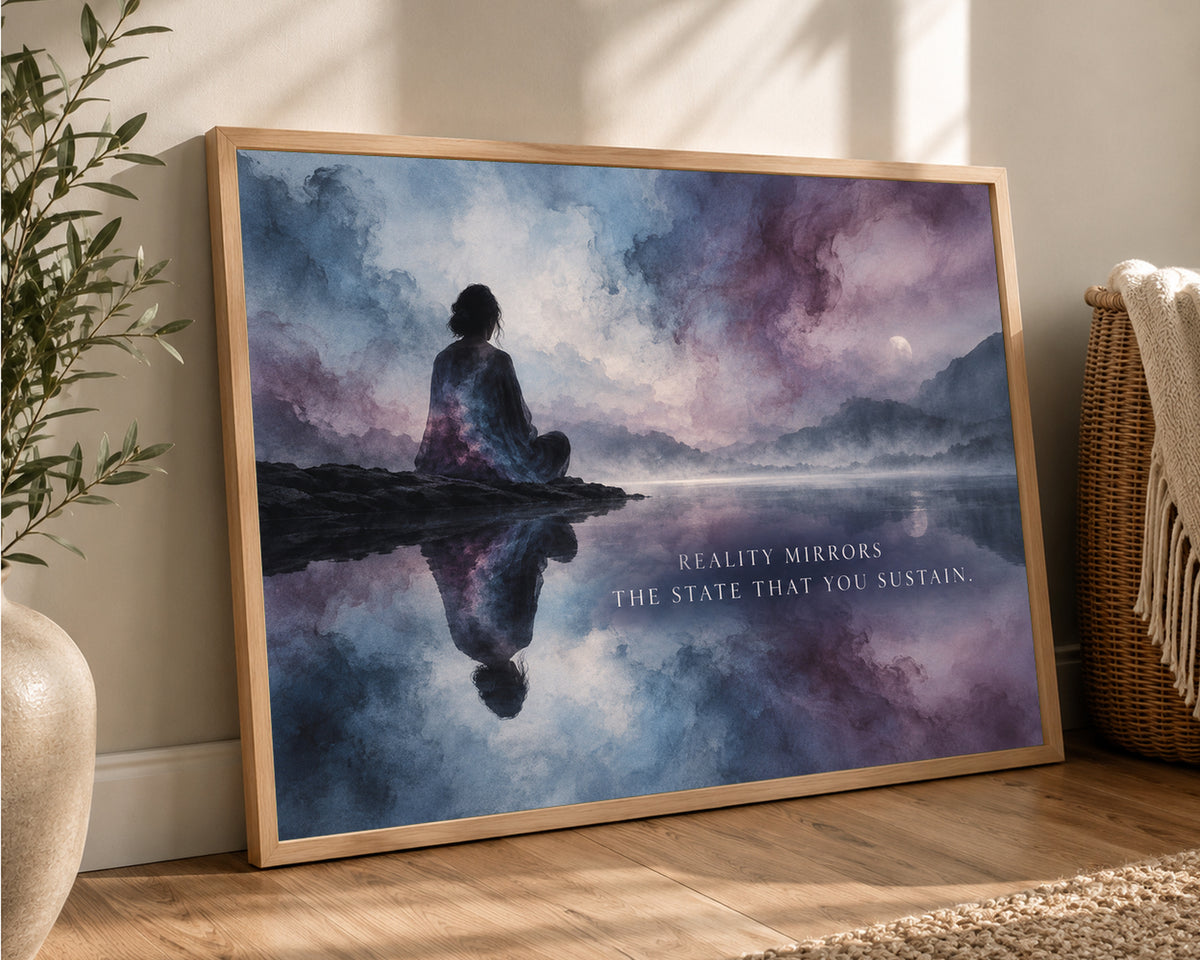Reality Mirrors – Self-Reflection Wall Art