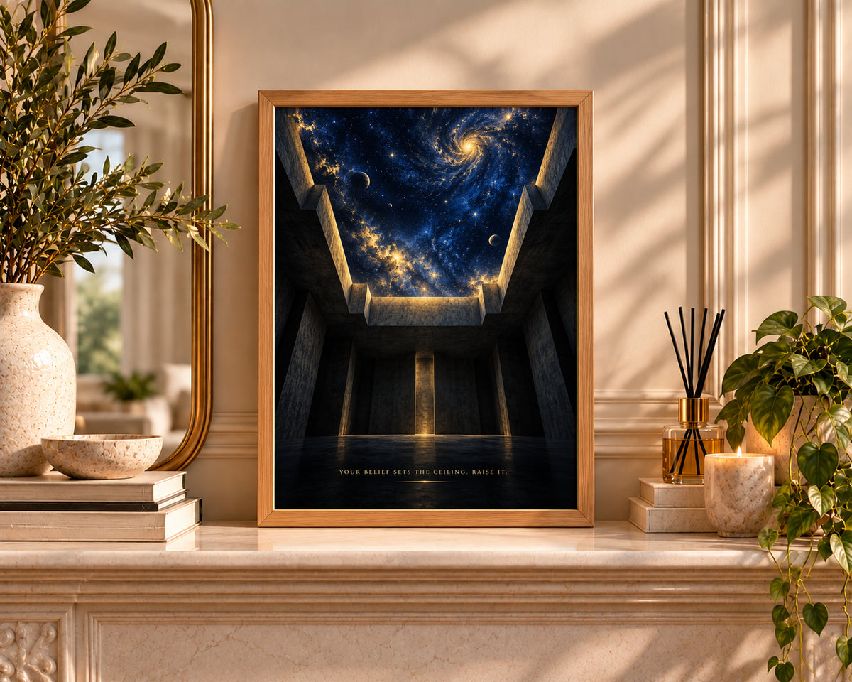 Cosmic Ceiling – Self-Belief Cosmic Poster