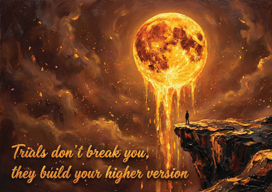 Trials Do Not Break You Motivational Poster