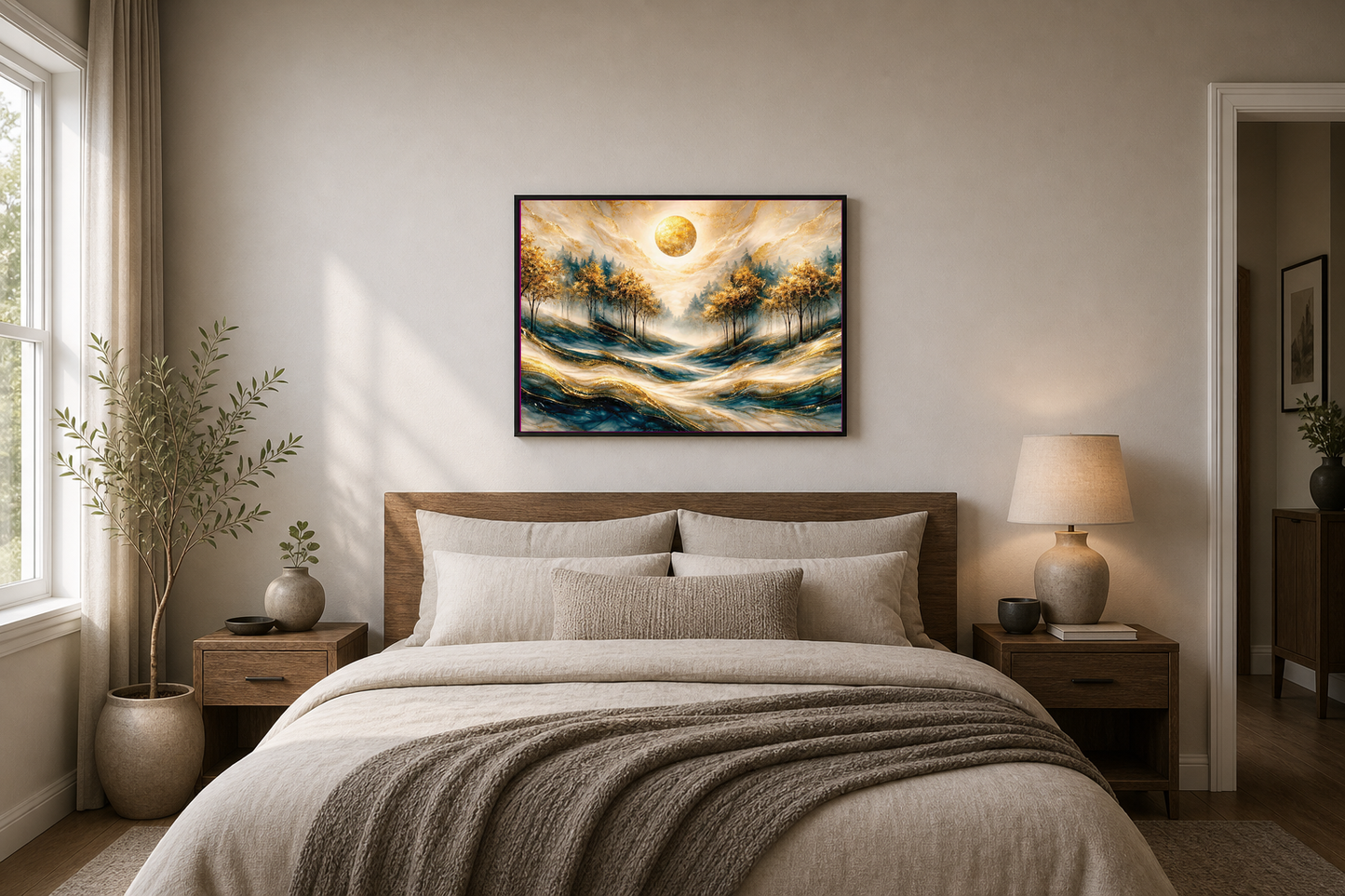 Golden Abundance Forest Moon