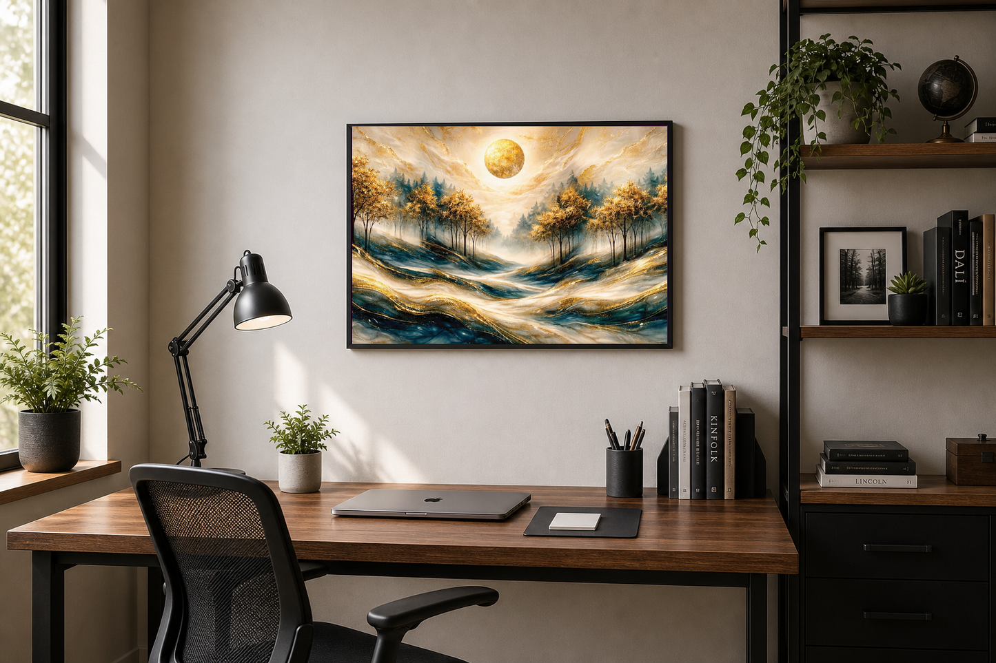 Golden Abundance Forest Moon
