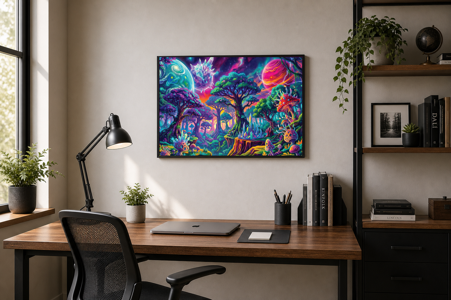 Cosmic Forest Crystal Fantasy