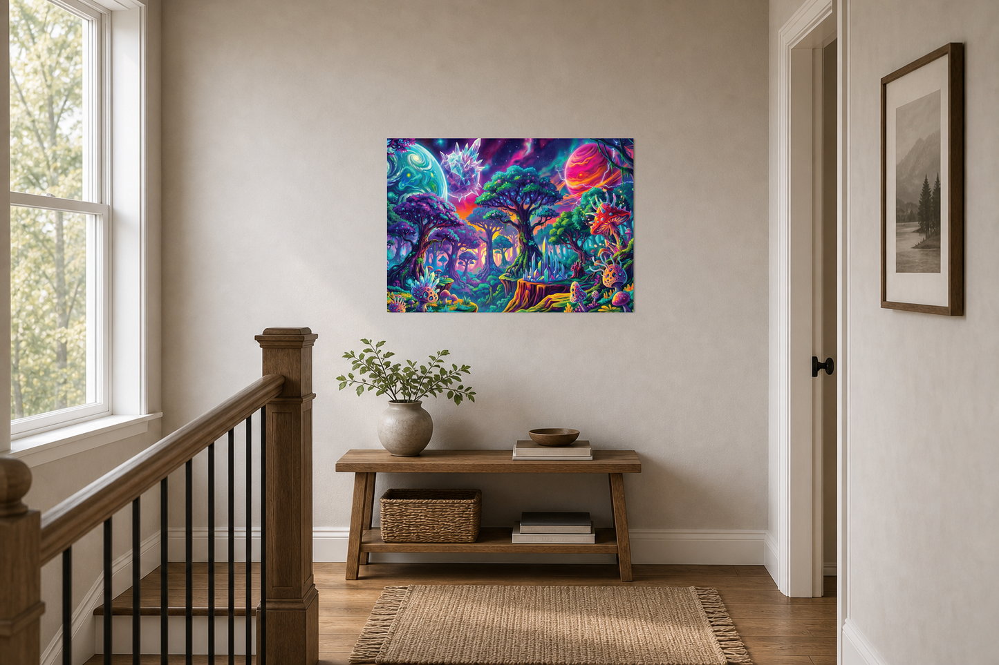 Cosmic Forest Crystal Fantasy
