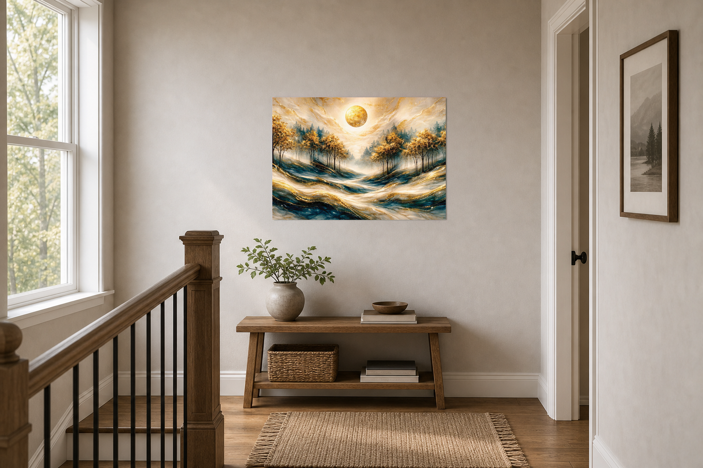 Golden Abundance Forest Moon