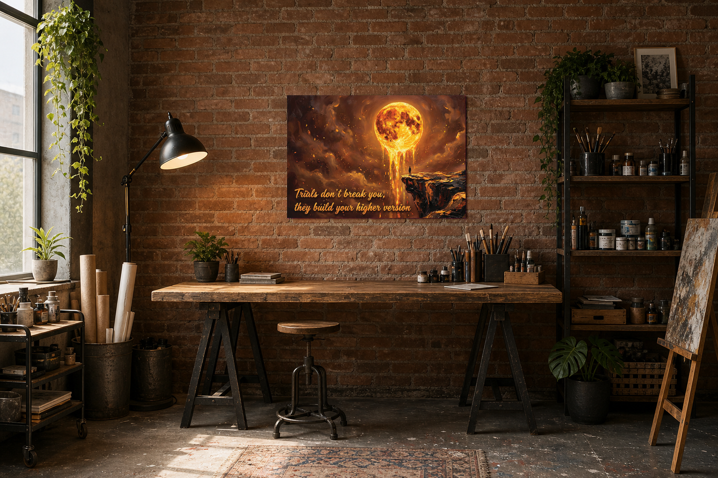 Trials Do Not Break You Motivational Poster