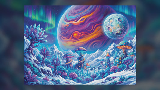 Aurora Alien Planet Village Fantasy